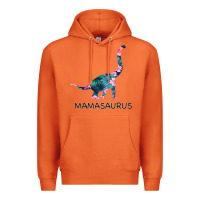 Carrot Mamasaurus Dinosaur Premium Hoodie - Bettercallsaul