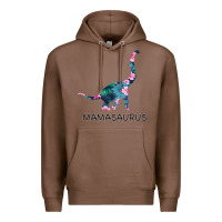 Chestnut Mamasaurus Dinosaur Premium Hoodie - Bettercallsaul