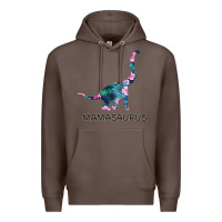 Coffee Mamasaurus Dinosaur Premium Hoodie - Bettercallsaul