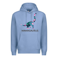 Colony Blue Mamasaurus Dinosaur Premium Hoodie - Bettercallsaul