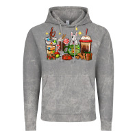 Cloud Rock Christmas coffee cups with Bull Terrier Vintage Hoodie - RanaPortraitStore