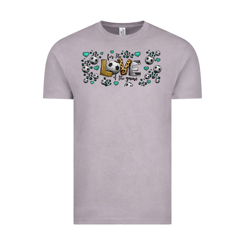 For The Love Of The Game Soccer Vintage Tee by Jasminsmagicworld | Teevron