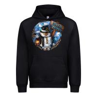 Black hello winter Urban Hoodie - CowGirlArtShop