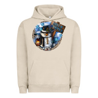 Pigment French Oak hello winter Urban Hoodie - CowGirlArtShop
