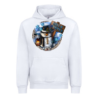 White hello winter Urban Hoodie - CowGirlArtShop