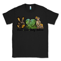 Black Peace Love Baby Baboon Classic Tee - LillyAllenDesigns