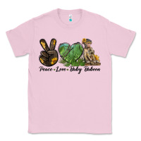 Bubblegum Pink Peace Love Baby Baboon Classic Tee - LillyAllenDesigns
