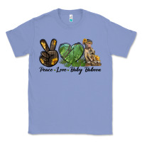 Colony Blue Peace Love Baby Baboon Classic Tee - LillyAllenDesigns