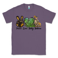 Lavender Peace Love Baby Baboon Classic Tee - LillyAllenDesigns