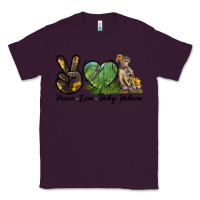 Plum Peace Love Baby Baboon Classic Tee - LillyAllenDesigns