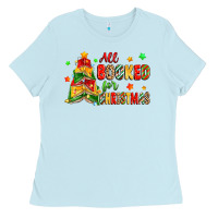 All Booked For Christmas Ladies Tee | Teevron