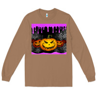 Toasted Coconut halloween jack o'lantern dripping glitter tumbler Long Sleeve Tee - Jasminsmagicworld