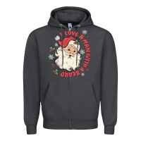 Smoke i love a man with a beard Zipper Hoodie - MaliasSmallBusiness