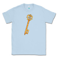Dusty Blue love key Classic Tee - AdoDesignShop