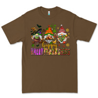 Cacao happy hallothanksmas gnomes Premium Tee - AdoDesignShop
