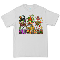 Dove Grey happy hallothanksmas gnomes Premium Tee - AdoDesignShop