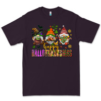Plum happy hallothanksmas gnomes Premium Tee - AdoDesignShop