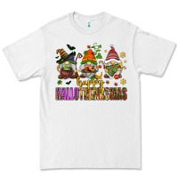 White happy hallothanksmas gnomes Premium Tee - AdoDesignShop
