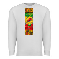 Dove Grey juneteenth pen wrap Premium Sweatshirt - BarkalooDesign