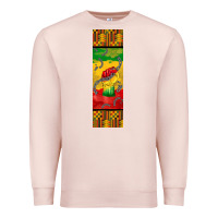 Pale Pink juneteenth pen wrap Premium Sweatshirt - BarkalooDesign