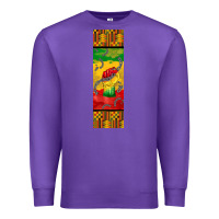 Purple juneteenth pen wrap Premium Sweatshirt - BarkalooDesign