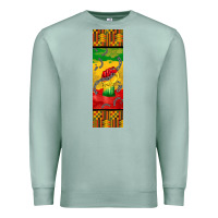 Seafoam juneteenth pen wrap Premium Sweatshirt - BarkalooDesign