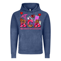 Vintage Denim valentines day rca resident care assistant Vintage Hoodie - AdoDesignShop