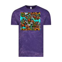 Cloud Purple rodeo cowboy tumbler Vintage Tee - JahusDesignShop