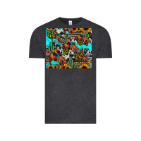 Vintage Black rodeo cowboy tumbler Vintage Tee - JahusDesignShop