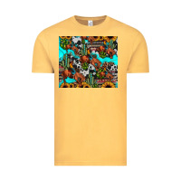Vintage Mustard rodeo cowboy tumbler Vintage Tee - JahusDesignShop