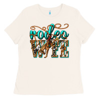Bone rodeo wife western Ladies Tee - texasbilliewilder