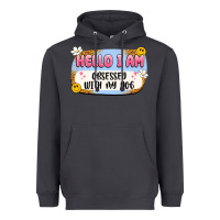 Smoke hello i am obsessed with my dog Heavyweight Hoodie - Artiststas