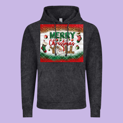 Merry Christmas Y'all Tumbler Vintage Hoodie Designed By Bundleandbundleshop