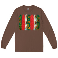 Chestnut mexican flag brushstroke Long Sleeve Tee - Jasminsmagicworld
