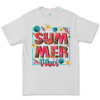 Dove Grey summer  vibes Premium Tee - texasbilliewilder