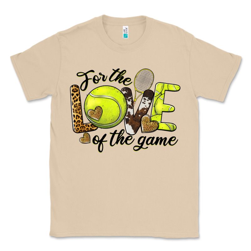 For The Love Of The Game Tennis Classic Tee by BarkalooDesign | Teevron