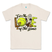 Natural for the love of the game tennis Classic Tee - BarkalooDesign