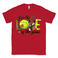 Red for the love of the game tennis Classic Tee - BarkalooDesign