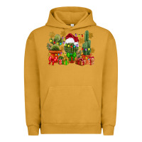 Pigment Peanut Butter christmas cactus Urban Hoodie - CowGirlArtShop