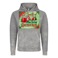 Cloud Rock just a girl who loves christmas mousepad Vintage Hoodie - BundleAndBundleShop