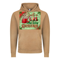 Vintage Camel just a girl who loves christmas mousepad Vintage Hoodie - BundleAndBundleShop