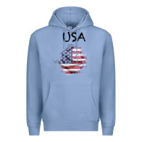 Colony Blue USA Premium Hoodie - Bettercallsaul