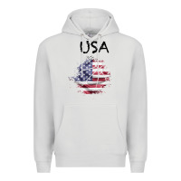 Dove Grey USA Premium Hoodie - Bettercallsaul