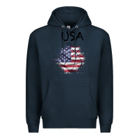 Navy USA Premium Hoodie - Bettercallsaul