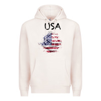 Pale Pink USA Premium Hoodie - Bettercallsaul