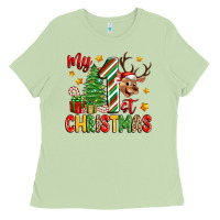 Matcha my first christmas Ladies Tee - Zillion Design Studio