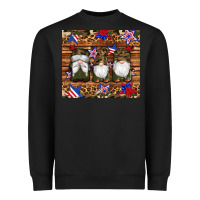 Black camouflage gnomes american flag star leopard Heavyweight Sweatshirt - Artiststas