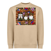 Mushroom camouflage gnomes american flag star leopard Heavyweight Sweatshirt - Artiststas