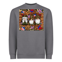 Storm camouflage gnomes american flag star leopard Heavyweight Sweatshirt - Artiststas