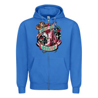True Royal lets go girls cowboy boots cowgirl Zipper Hoodie - NancyCooperArtShop